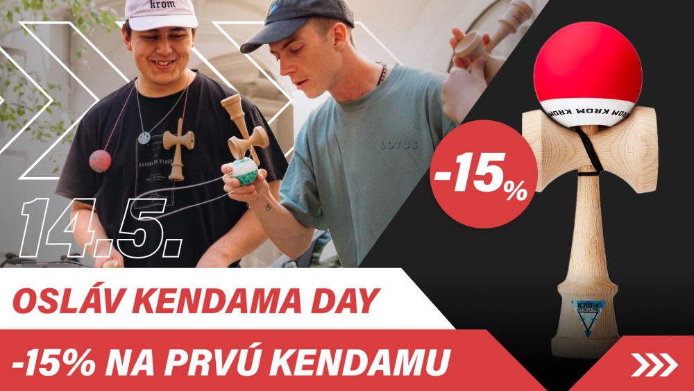 Osláv Kendama Day s 15% ZĽAVOU