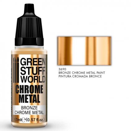 Chrome Paint - Bronzia 17ml (Green Stuff World)