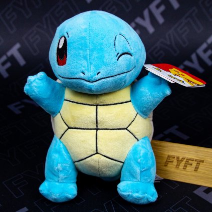 Squirtle - Pokémon plyšák 20 cm (Jazwares) (Farba Otvorené oči)