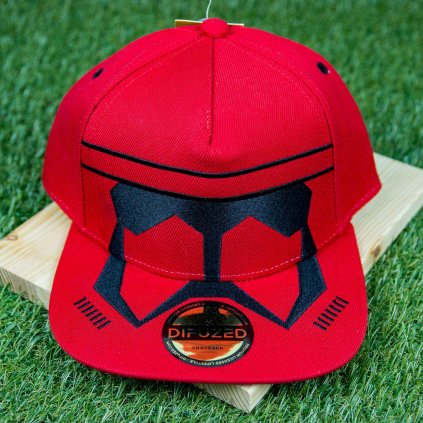 2906 star wars snapback ksiltovka red trooper difuzed