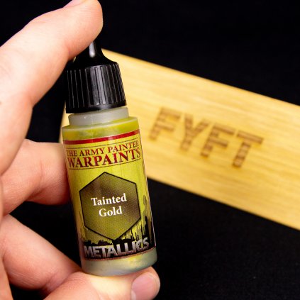 Tainted Gold - Warpaints Metallics - 18ml (Army Painter)