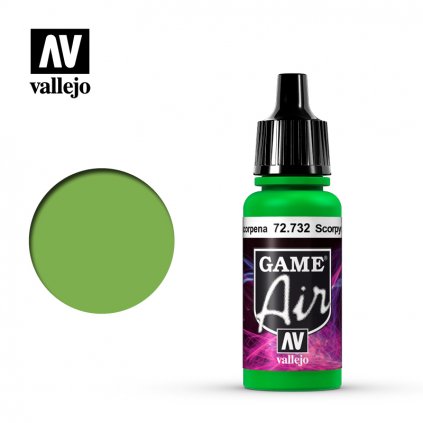 Vallejo Game Air 72732 Escorpena Green 17ml