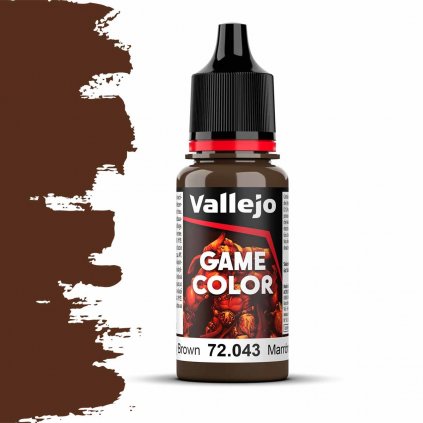 Vallejo Game Color 72043 Beasty Brown 18ml