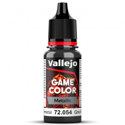 Vallejo Game Color 72054 Dark Gunmetal 18ml
