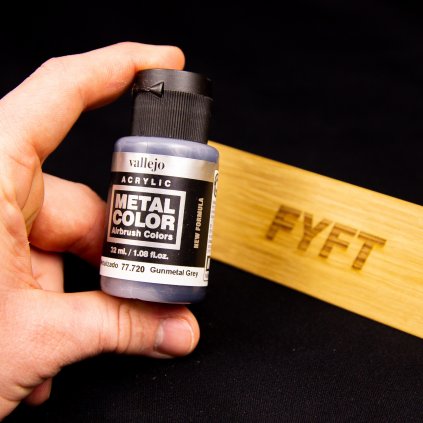Vallejo Metal Color 77720 Gunmetal Grey 32ml