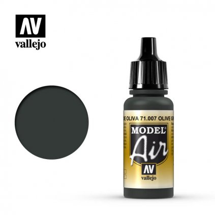 Vallejo Model Air 71007 Olive Green 17ml
