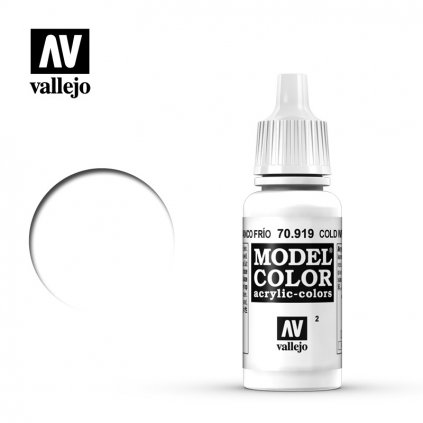 Vallejo Model Color 70919 Cold White 17ml