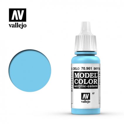 Vallejo Model Color 70961 Sky Blue 17ml
