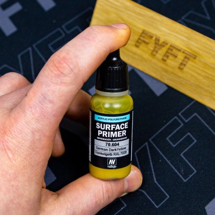 Vallejo Surface Primer 70604 German Dark Yellow 17ml