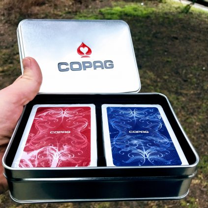 Centennial set COPAG - dvoje plastové pokrové karty