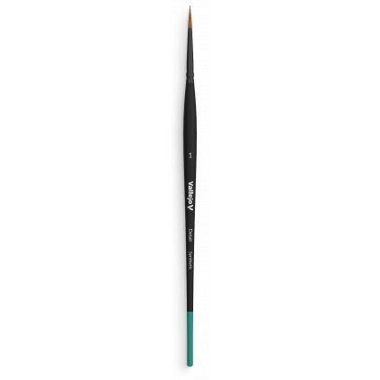 Štetec Vallejo Detail B02001 Round Synthetic Brush No. 1