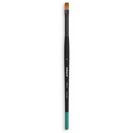 Štetec Vallejo Effects B04006 Flat Rectangular Synthetic Brush No. 6