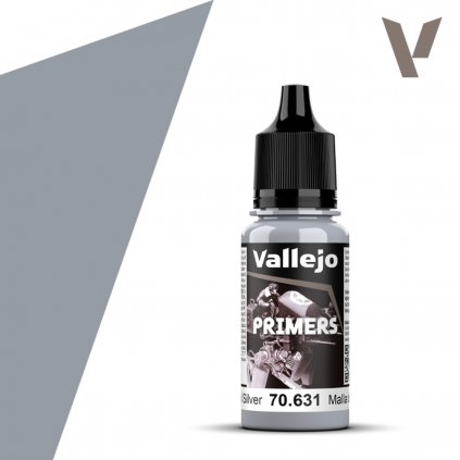 Vallejo Surface Primer 70631 Chainmail Silver 18ml