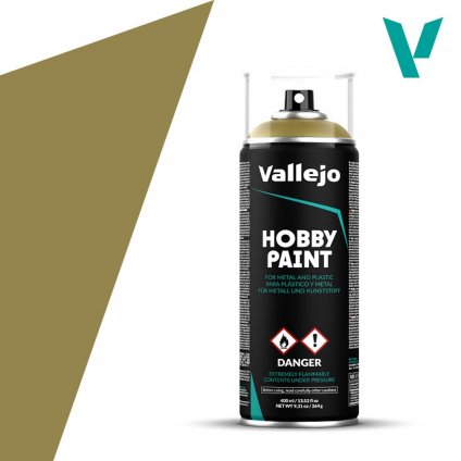 Vallejo Spray Color - Panzer Yellow 400ml 28001