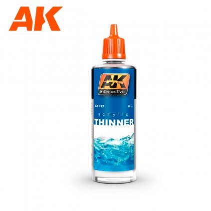Acrylic Thinner AK712 - 60ml (AK)