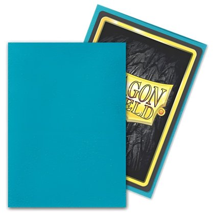 TURQUOISE matte (100ks) - Obaly na karty Dragon Shield