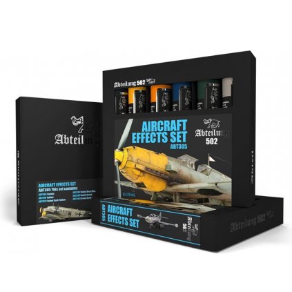 Abteilung 502 OIL SET ABT305 Sada leteckých efektov (6x20ml tuby)