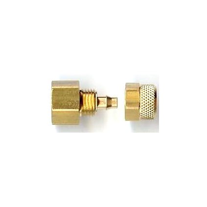 Konektor G1/8 pre hadice 4x6 mm (opletené a priehľadné)