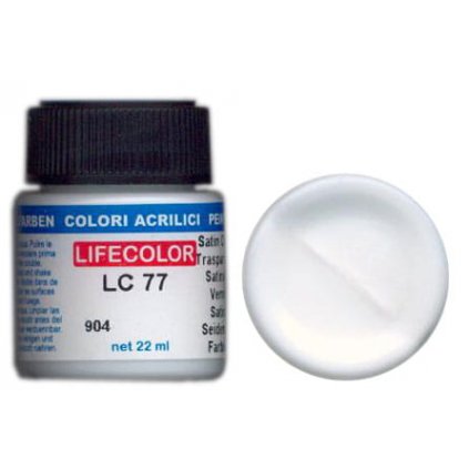 Lak LifeColor LC77 základný lesklý saténový bezfarebný