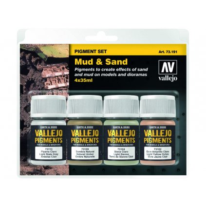 65734 vallejo pigments set 73191 mud sand 4