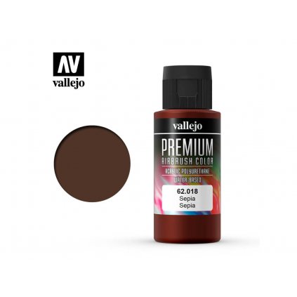 Vallejo PREMIUM Color 62018 Sepia (60 ml)