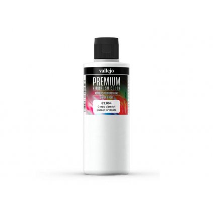 Vallejo PREMIUM Color 63064 Lesklý lak (200 ml)