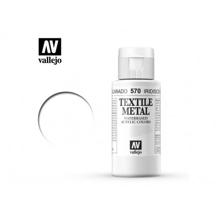 Vallejo Textile Color 40570 Metallic Iridiscent (60 ml)