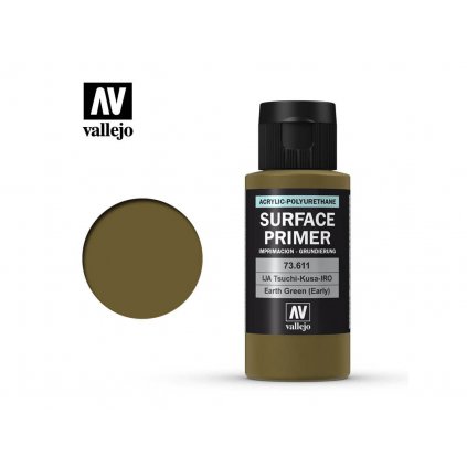 Vallejo Surface Primer 73611 IJA-Tsuchi-Kusa-IRO Earth Green (early) (60ml)