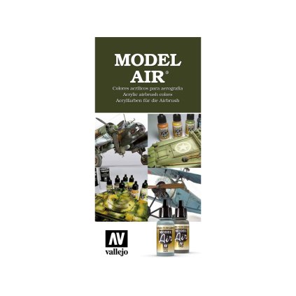 Vzorkovník farieb Vallejo CC071: Model Air
