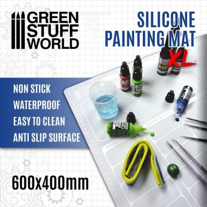silicone painting mat 600x400mm