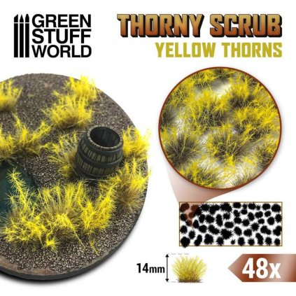 Thorny Scrubs - YELLOW THORNS (Green Stuff World)