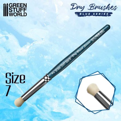 Dry Brush: Blue Series - Size 7 (Green Stuff World)