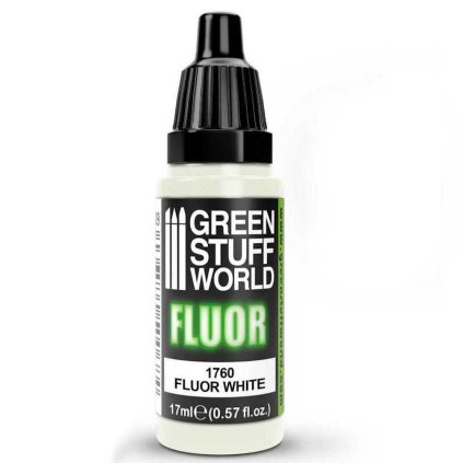 Nádobka s farbou - FLUOR WHITE 17ml (Green Stuff World)