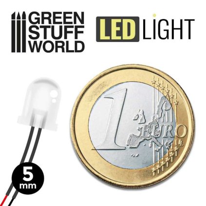 LEDs ULTRAVIOLET UV light - 5mm (Green Stuff World)