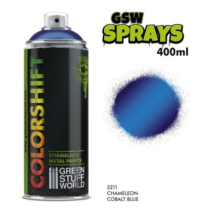 COBALT BLUE - Colorshift Chameleon Spray - 400ml (Green Stuff World)