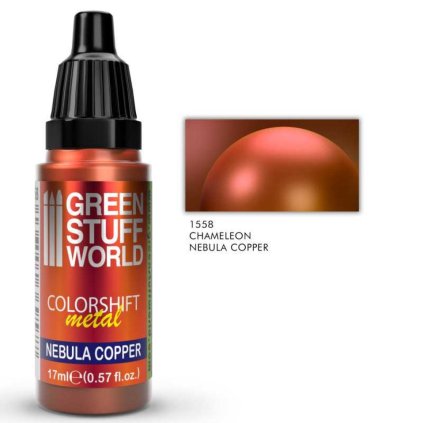 Chameleon Paint NEBULA COPPER 17ml - colorshift metal (Green Stuff World)