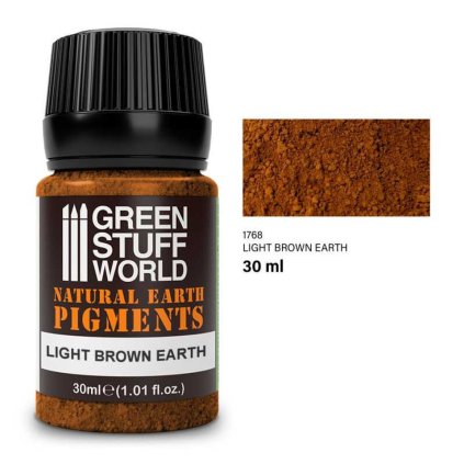 Pigment LIGHT BROWN EARTH (Green Stuff World)