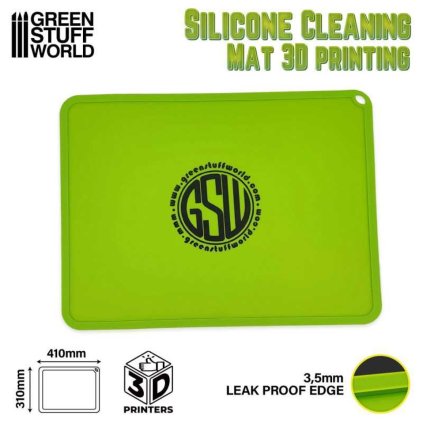 Silicone Cleaning Mat - silikónová podložka 410x310mm (Green Stuff World)