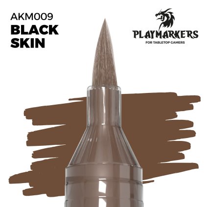 AKM009 Playmarker Black Skin - modelársky fix (AK Interactive)