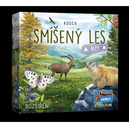 Smíšený les - Alpy (Asmodee)