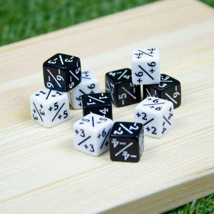 Counter kocky (sada 10 kociek) pre Magic: the Gathering