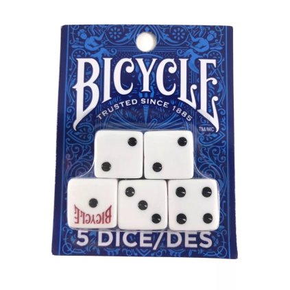 Dice (sada 5 hracích kociek) (Bicycle)