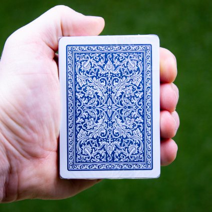 Fournier 2818 Jumbo index - plastové pokerové karty (Farba Červená)