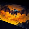 4163 mtg podlozka playmat draco primus unhinged dragon shield