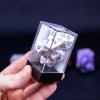 Set 7 RPG kostek: D4, D6, D8, D10, D12, D20, D10% (Chessex) (Farba Červená-čierna)