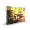 64255 ak acrylics 3gen set ak11600 orcs and green creatures 6x17ml