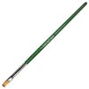 green series flat synthetic brush size 6 (2) 11zon