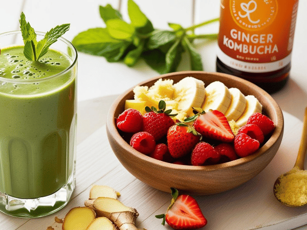 5 receptů se zázvorovou kombuchou, které podpoří vaši imunitu