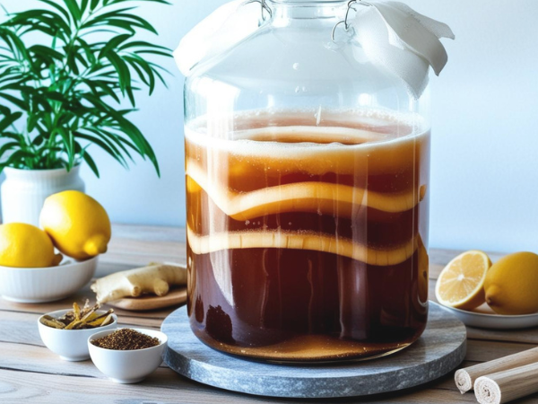 Výroba domácí kombuchy