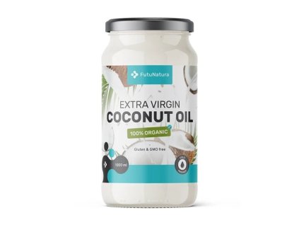 Kokosovy olej extra panensky 1000 ml FutuNatura 500x500